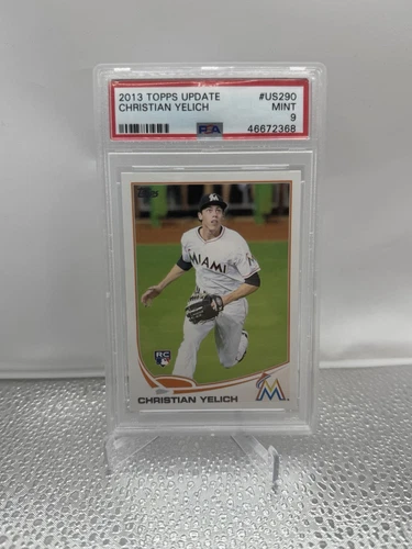 2013 Topps Update #US290 Christian Yelich PSA 9