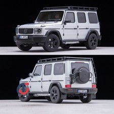 NOREV 1:18 Mercedes G-Class G500 2024 new off-road Silver SUV alloy model car