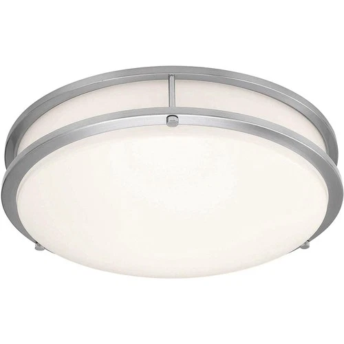 Access Lighting 20509LEDD-BS/ACR Solero III Flush Mount Brushed Steel - Picture 1 of 2