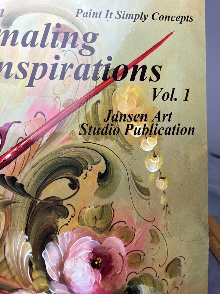 Norwegian Rosemaling Inspirations Vol. 1 Book & DVD Jansen Art Studio - Image 2 of 4