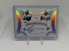 2025 Panini Flawless NFL Career Progressions Auto Ricky Williams /25