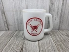 Vintage South Catholic High School Hartford Connecticut Federal Milk Glass Mug