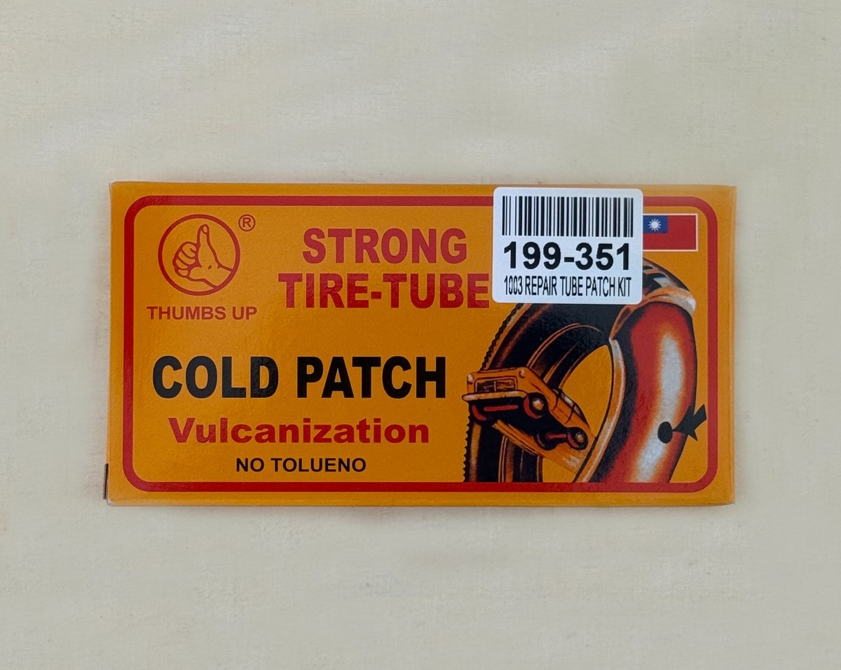 THUMBS UP Bike Bicycle Tube Tire Cold Patch Repair Kit Puncture