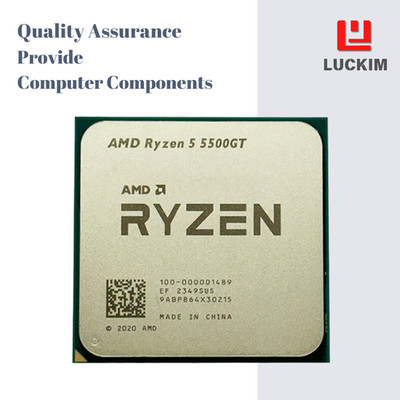 AMD Ryzen 5 5500GT CPU - Socket AM4 6 Cores 12 Threads 3.6 GHz 16 MB L3 Cache 65