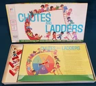 Chutes and Ladders Board Game 1974 VINTAGE Milton Bradley MADE IN USA