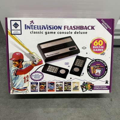 #ad Intellivision Flashback Classic Game Console Deluxe Sams Club Exclusive 60 Games $99.99