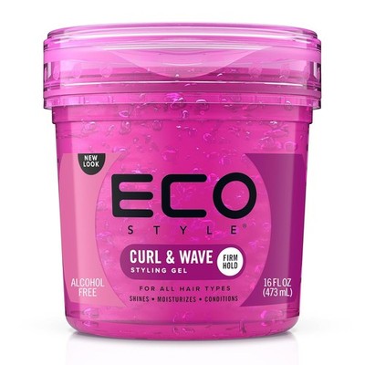Ecoco Eco Style Hair Gel - Curl And Wave - Anti-Itch, Alcohol-Free Formula - Per