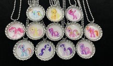 MY LITTLE PONY / party favors / 12 Necklaces / party supplies /My Little Ponies