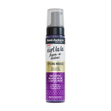 Aunt Jackie's Curls & Coils Curl La La Foam-a-licious Styling Mousse, 8.5 fl oz 