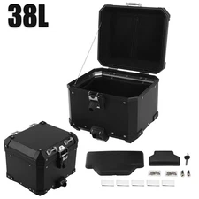 38L Motorcycle Top Case Tail Luggage Box Fit For BMW R1250GS Adventure 2019-2024