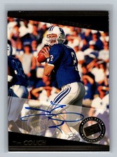 Tim Couch 1999 Press Pass AUTO Football NCAA Card RC Rookie Kentucky Wildcats QB