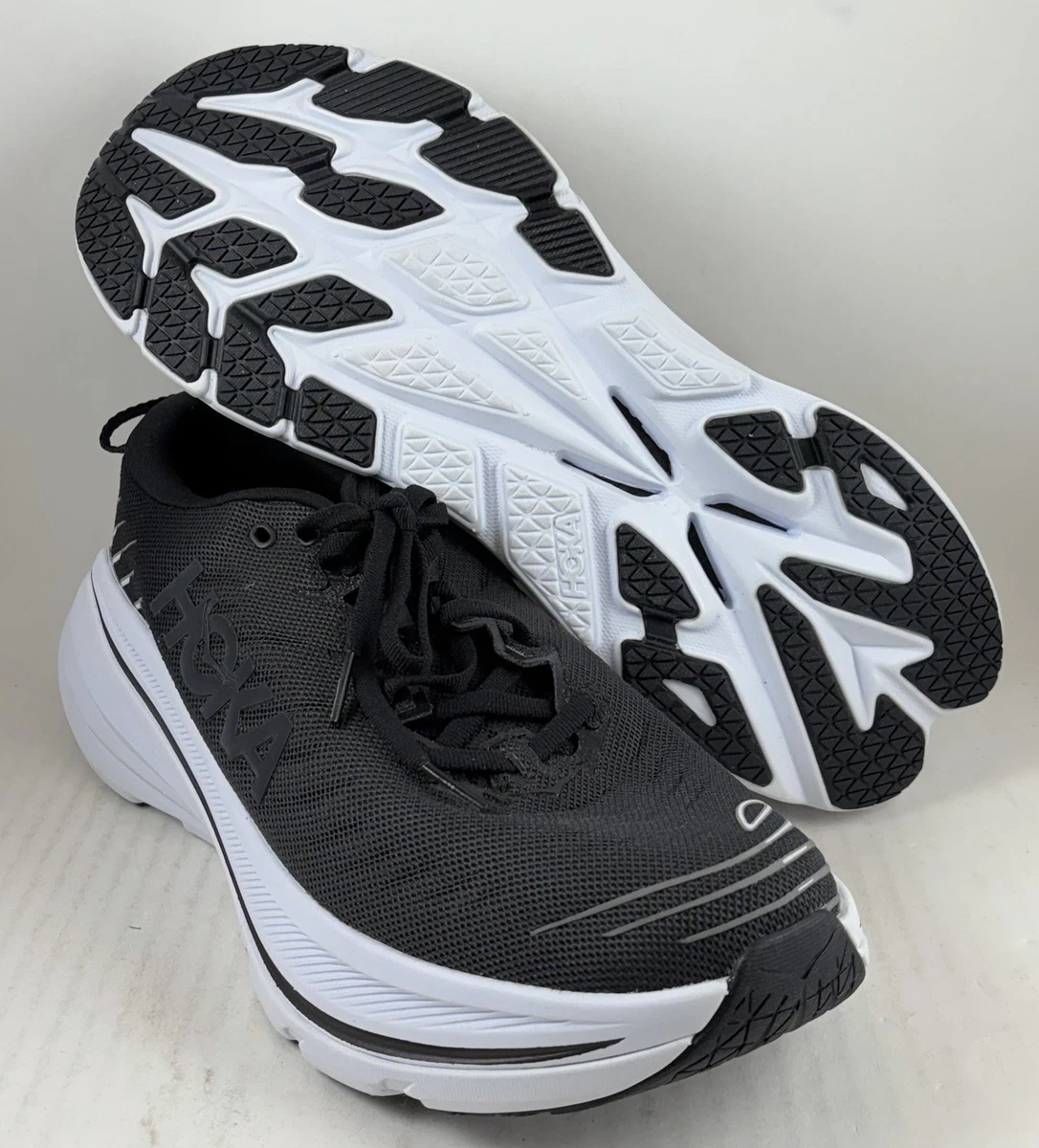 Hoka One One HOKA Bondi X Black White for sale | eBay