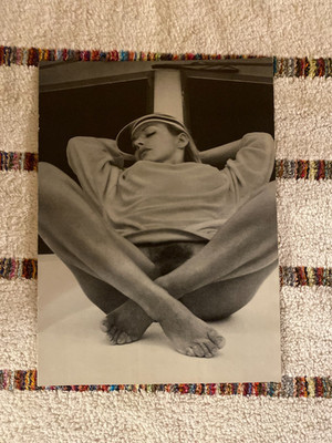 Ein Playboy Playmate Poster / Centerfold mit Barbara Flommersfeld.