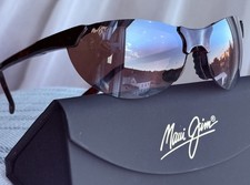 Maui Jim MJ 400 10 Rimless Sport  HCL Bronze Polarized Lense Sunglasses