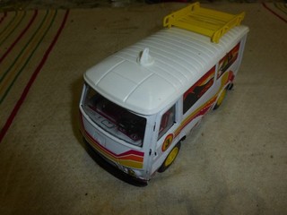 JOUET DE COLLECTION J7 JOUSTRA VAN J7 TOLE ET PLASTIQUE