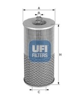 Kraftstofffilter UFI 26.611.00 Filtereinsatz