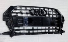 S Style Gloss Black Front Grille for Audi Q3 8U 2016-18 Facelift S Line Sport