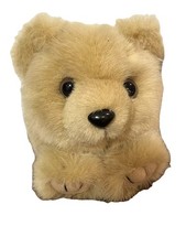 Vtg Puffkins Honey Bear Plush Stuffed Animal Retired Tag 1997 Swibco 4.5  