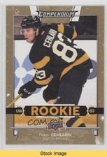 2017-18 Upper Deck Compendium Rookies Gold Peter Cehlarik #288 READ 8t4