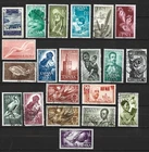 CABO JUBY, FERNANDO POO, IFNI AND RIO MUNI DIFFERENT USED STAMP SET