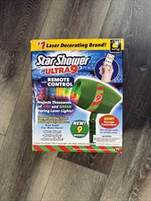 Star Shower Ultra 9 with Remote Holiday Laser Light Show Projector As Seen on TV
