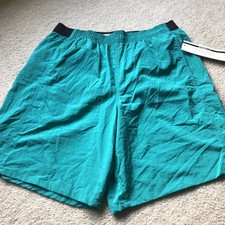 Speedo Sport Swim Trunks NWT Size Large L Vintage New NOS Made Taiwan ROC Green