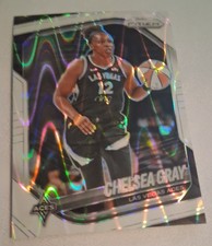 2025 Panini WNBA White Seismic Prizm Chelsea Gray #111 Las Vegas Aces Basketball