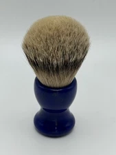 Blue Lapis Badger Hair Shave Brush , By Higgins