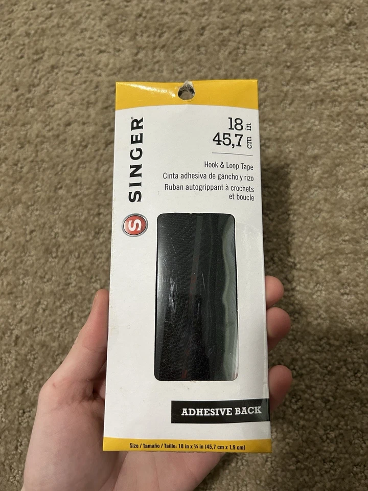 Singer Hook & Loop Tape With Adhesive Back 18 inches by ¾ inch 45.7 cm x 1.9 cm - Image 4 of 4