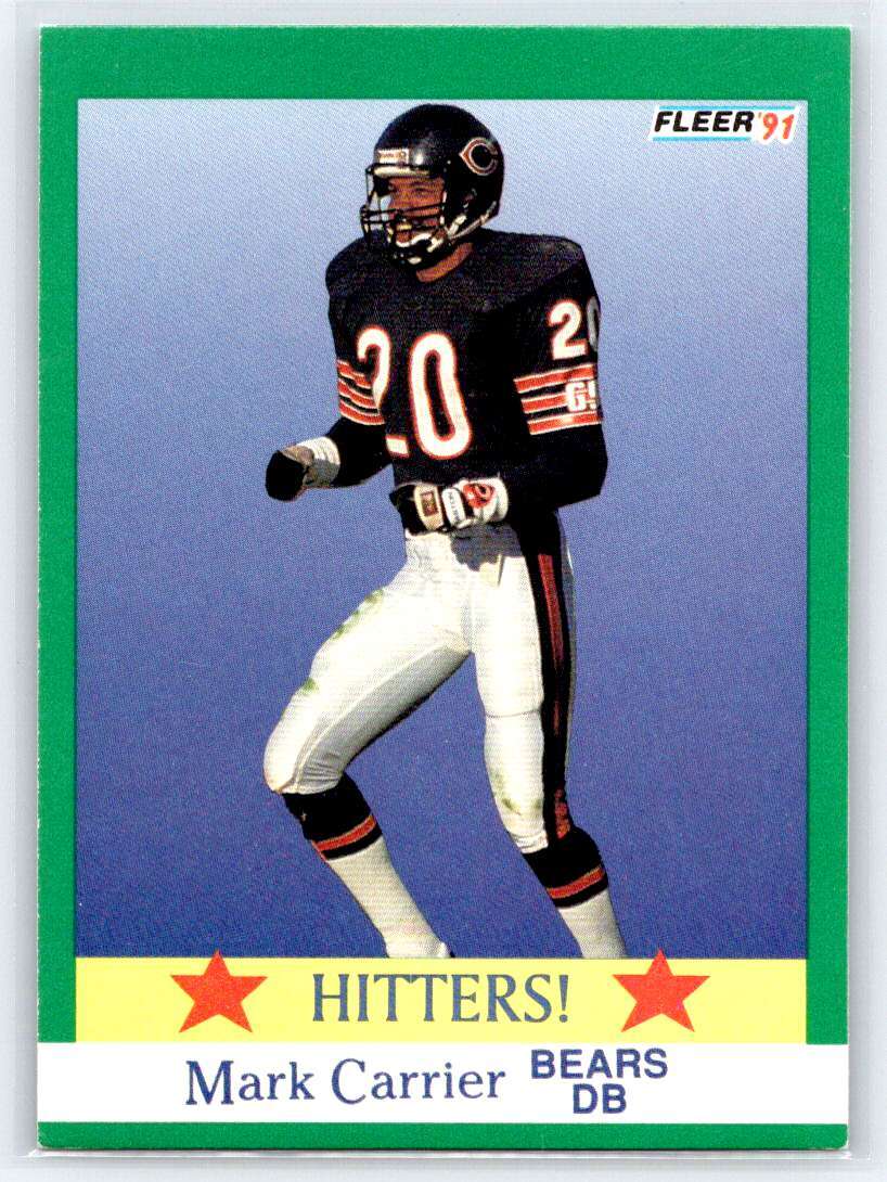 1991 Fleer #401 Mark Carrier
