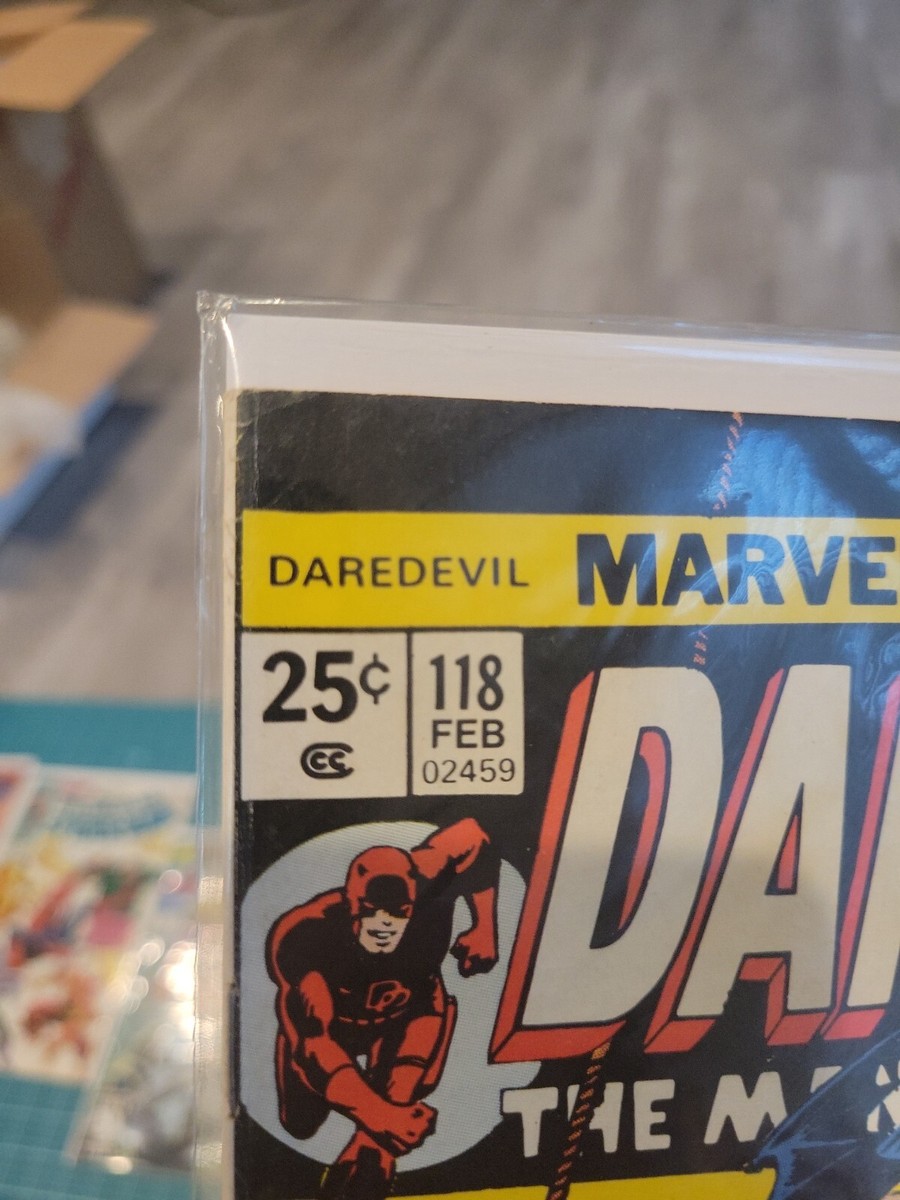 Daredevil 118 Marvel Comics 1975 1st Appearance Blackwing Marvel
