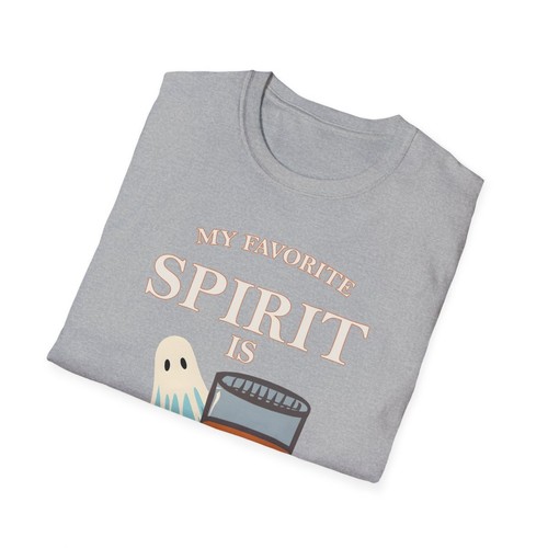 Favorite Spirit is Whiskey / Scotch for all Whiskey Lover Halloween T-Shirt - Picture 15 of 16