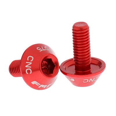 2 x Alloy Water Bottle Cage Bolt 5 x 12mm Screws for Mountain Bike Bicycle