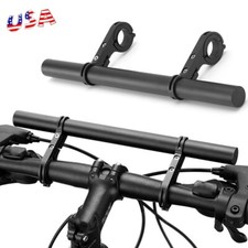 Bike Handlebar Extender Extension Bicycle Headlight GPS Holder Mount Bracket US