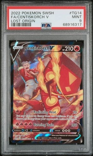 Centiskorch V graded PSA 9 for sale on eBay