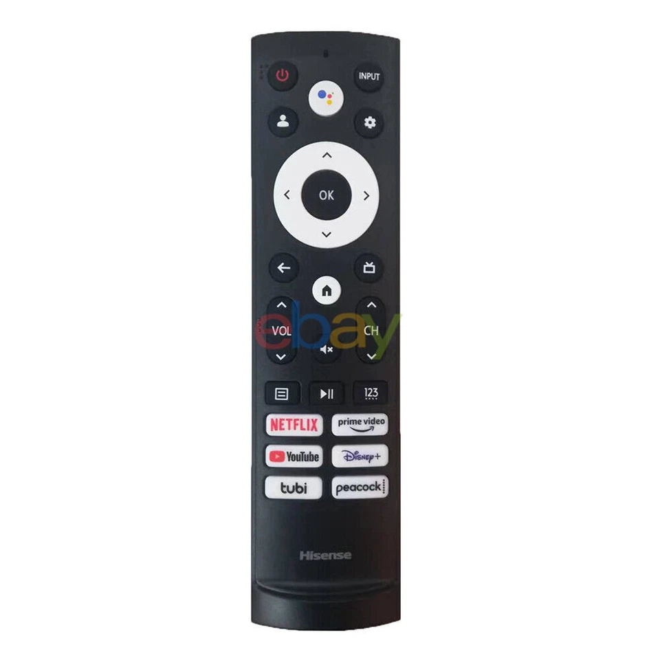 New Genuine ERF3M90H ERF3V90H For Hisense Voice TV Remote Control 55U6H 65U6H - Image 4 of 4