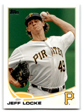 2013 Topps #372 Jeff Locke NM-MT Pirates ID:72377