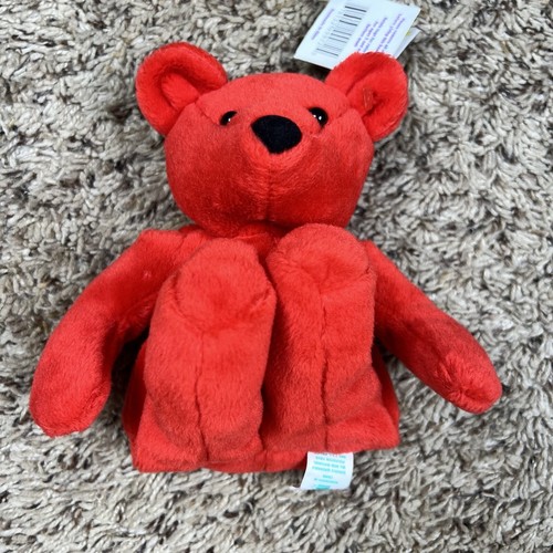 Vintage 90s Pedro Martinez 1999 Beanie Baby Boston Red Sox MLB Embroidered Bear - Picture 7 of 12