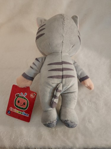 CoComelon JJ Kitty Plush Soft Plush Toy 8" - Picture 3 of 3