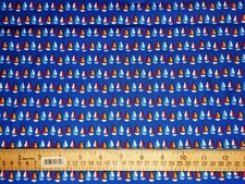 Valance Nursery Nautical Sail Boat Seaside Beach Blue Red White Yellow 42 x 14