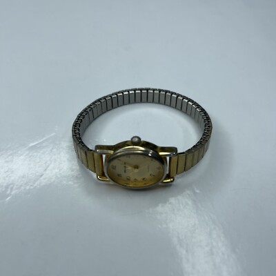 E Milan Gold Stretch Japan MLN109 Ladies Stainless Untested