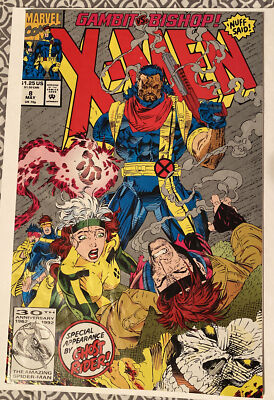 X-MEN VOLUME 1 # 8 MAY 1992 GAMBIT VS. BISHOP!