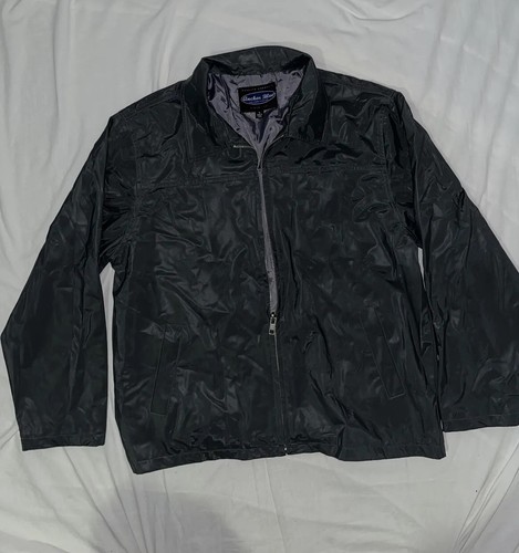 Vintage Anchor Blue Heavy Nylon Jacket 
