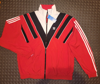 NEW MEN'S ADIDAS ORIGINALS RASANT RETRO TREFOIL TRACK JACKET ~SIZE