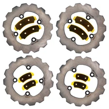 Traild CFMoto ZForce 950/800 2020-2024 Ridge Rider Rotor and Brass Brake Pad Kit