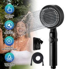 RV Shower Head with Hose and On Off Switch Camper Water Saving and High Pressure