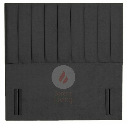 MONTOGRAMY PLUSH VELVET FLOOR STANDING HEADBOARD - Picture 2 of 6