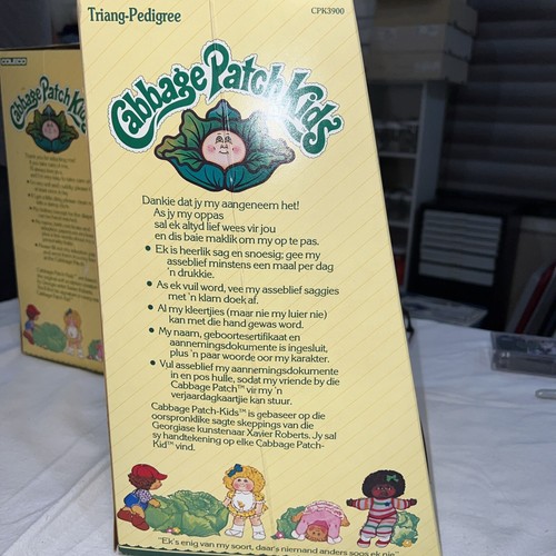 Triang Pedigree Cabbage Patch Kids Doll Made in South Africa 1983 On Box, 1984 - Picture 6 of 24