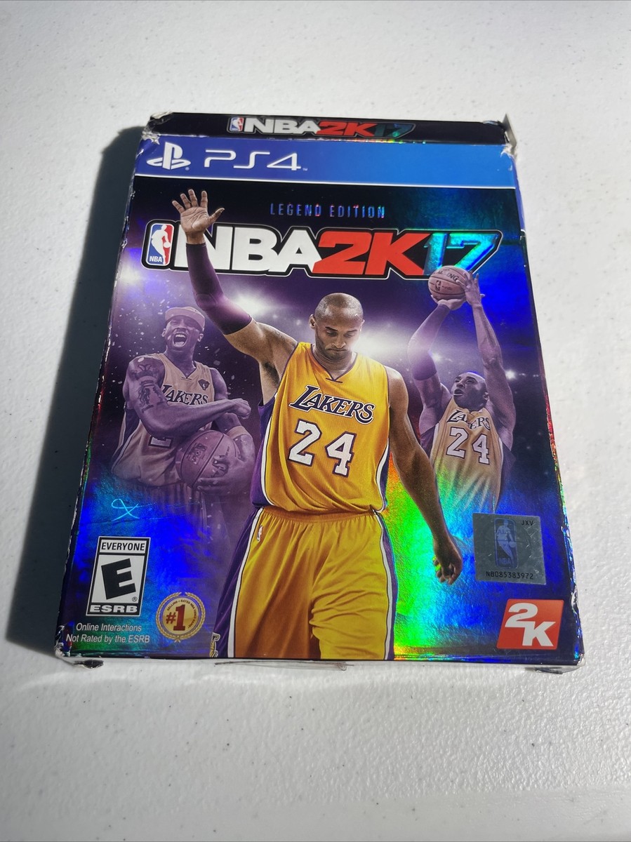 NBA 2K17: Legend Edition - Kobe Cover art - Rare! 710425477898| eBay