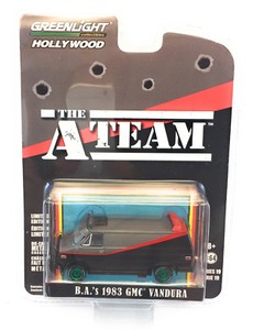 Greenlight "The A-Team" BA's 1983 GMC Vandura Chase Car 1/64 Diecast Car 44790B Greenlight "The A-Team" BA's 1983 GMC Vandura Chase Car 1/64 Diecast Car 44790B